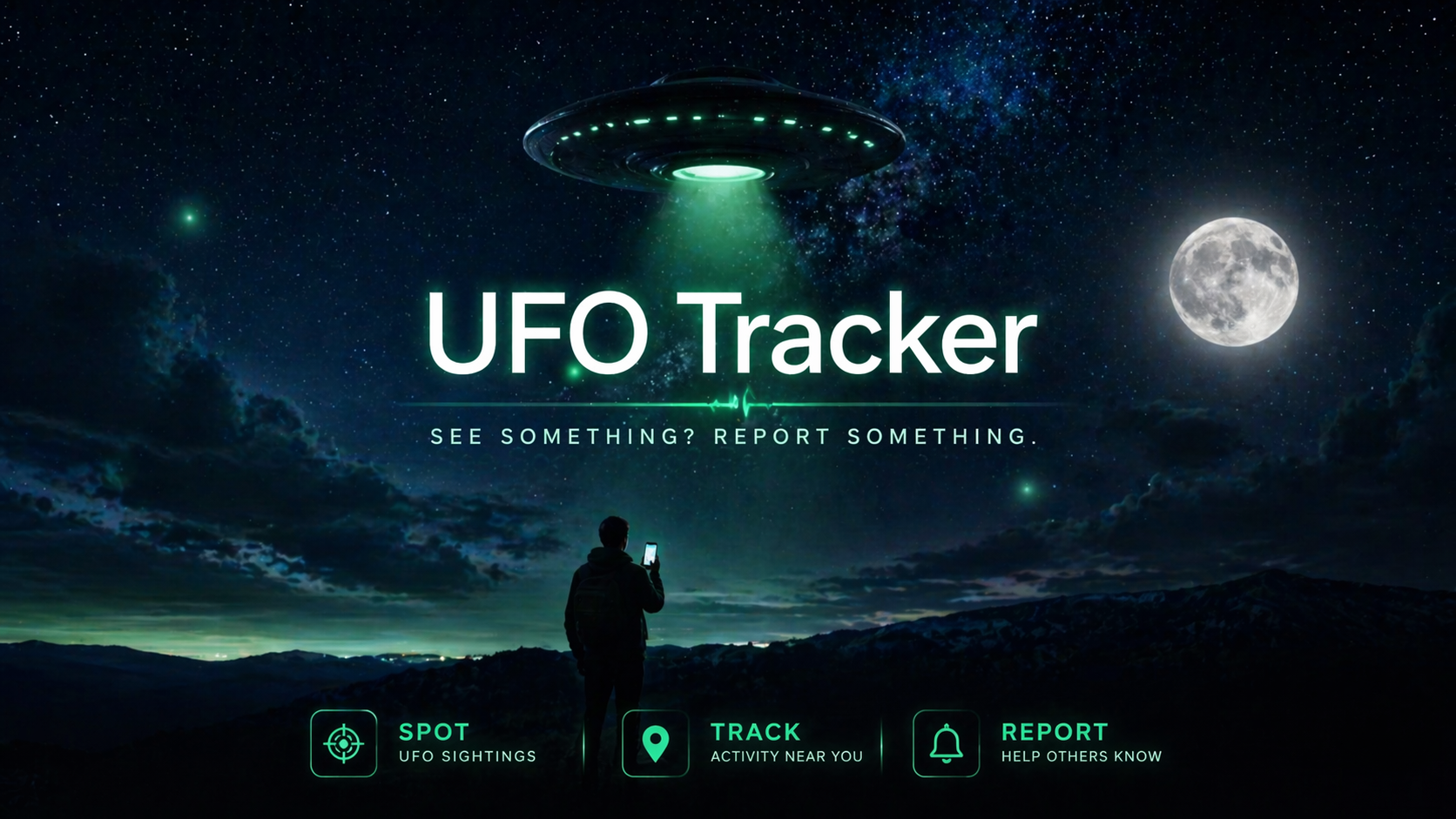 UFO Tracker — See Something? Report Something.